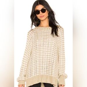 Faithfull The Brand Teale knit sweater size 2